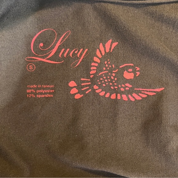 Lucy Chocolate Brown Wrap Top with Tie Waist Size Small EUC - Picture 5 of 5